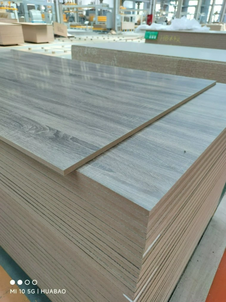 Laminated Melamine Board, Melamine Hmr MDF for Furniture Cabinet