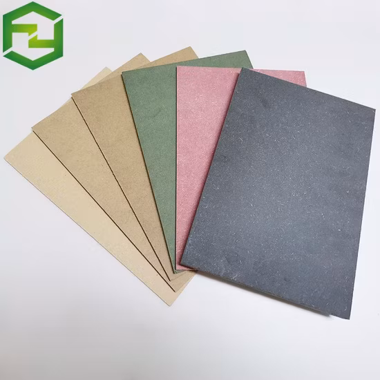 1220 * 2440mm Cabinet Bois Face UV Brut Placage Stratifié Fendu Étanche Résistant À L'humidité Brillant Fantaisie Panneau De Fibres Mélamine Plaine MDF