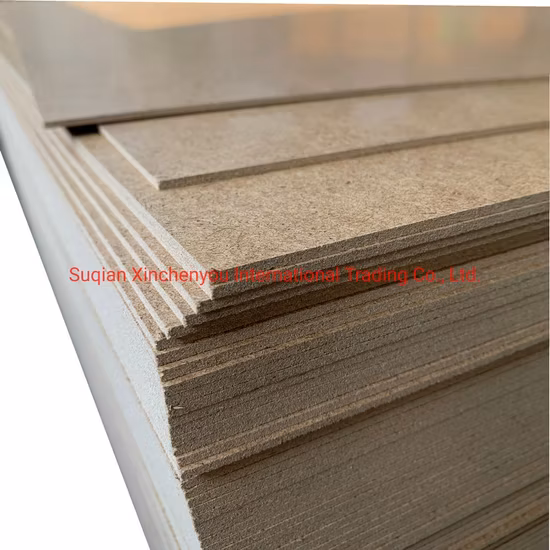 Prix ​​bon marché panneau arrière de meubles d'usine 2/2.2/2.5/2.7/3/4/5/6*1220*2440mm panneau MDF uni mince